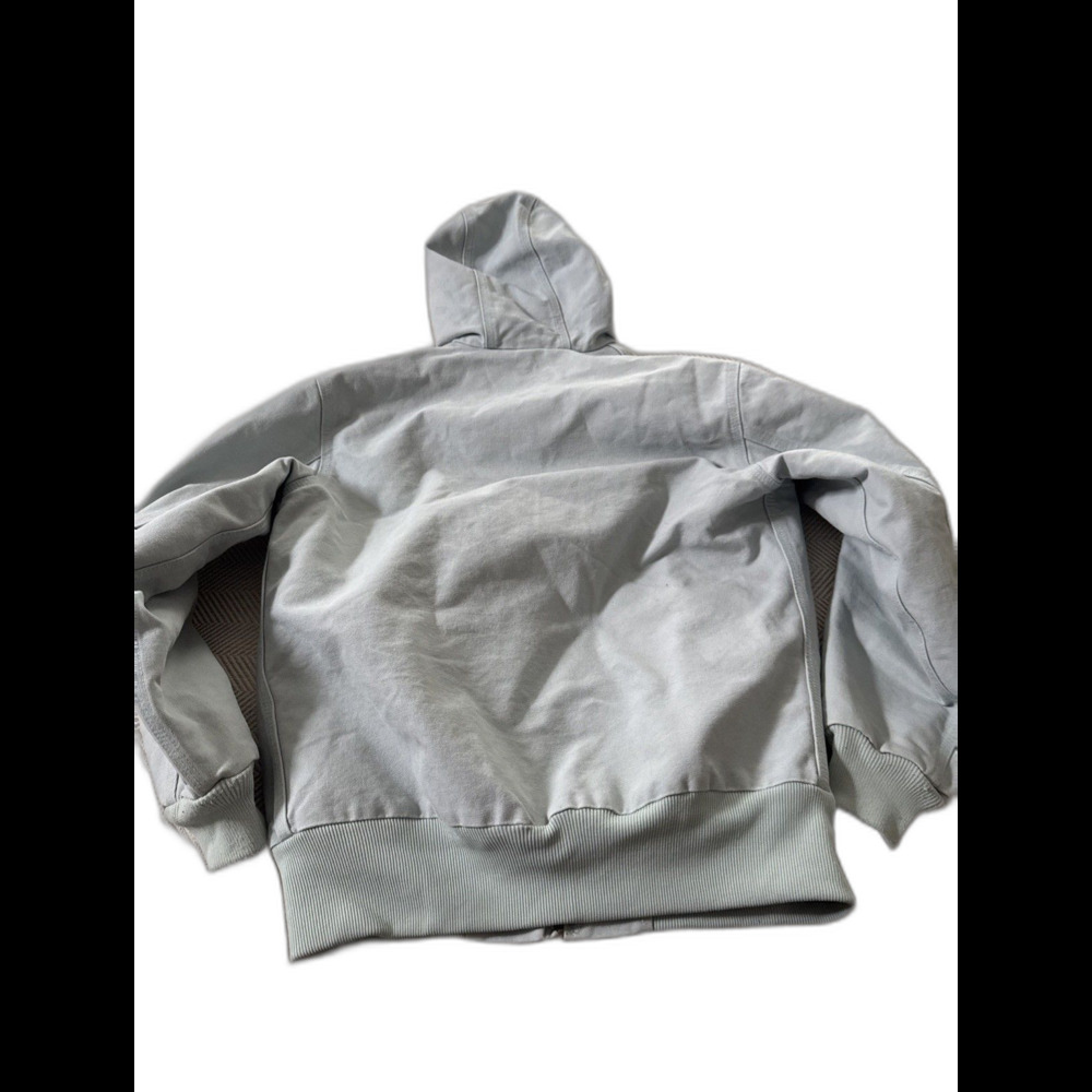 Carhartt Quilted Zip Up Workwear Jacket medium 8/10 Women’s Baby Blue Rare - Picture 6 of 11